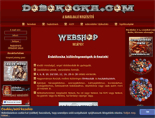 Tablet Screenshot of dobokocka.com